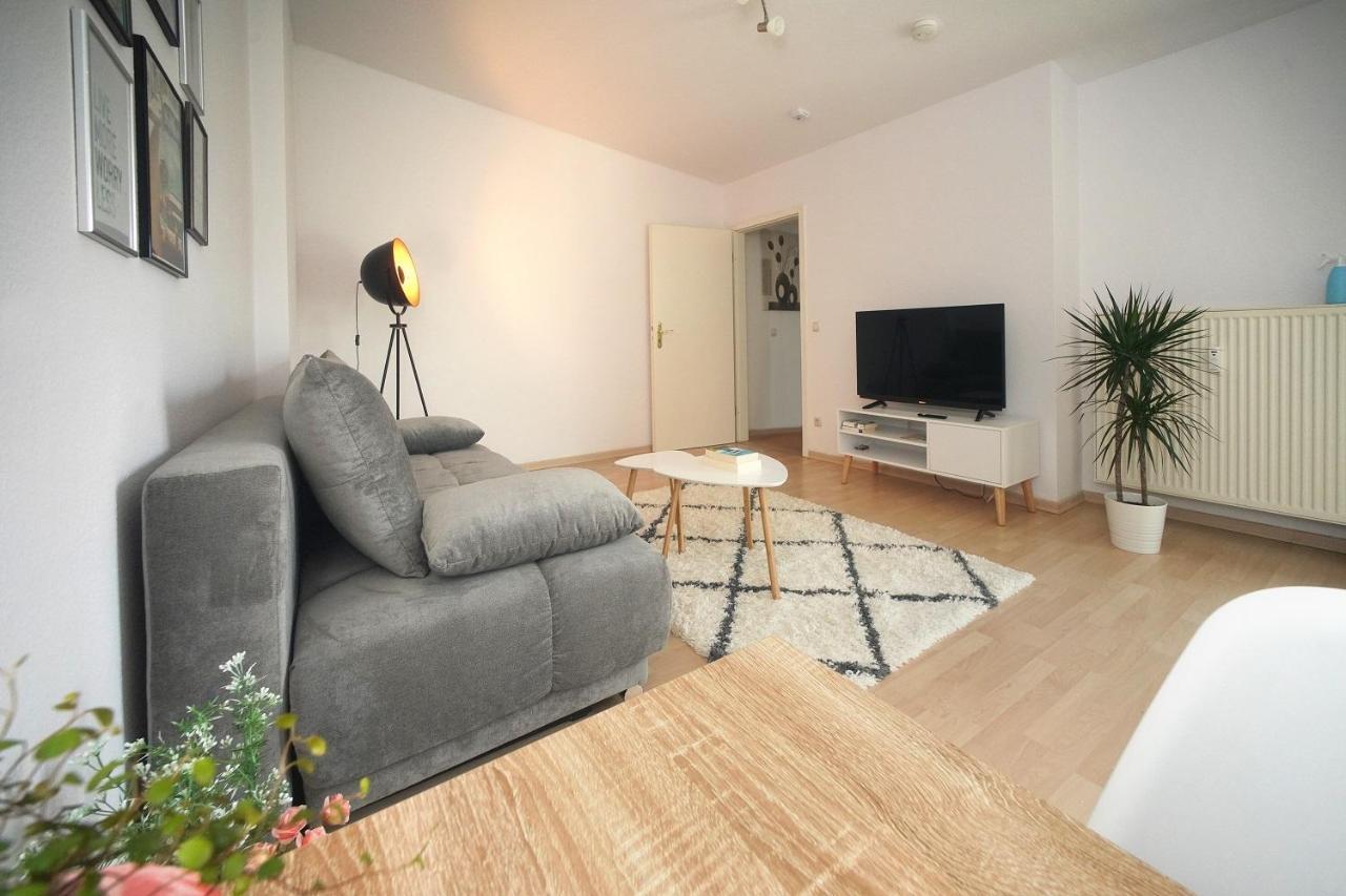 Ferienwohnung MAC FLATS Magdeburg- TOP Lage, modern, Nähe HBF, NETFLIX, WIFI Exterior foto